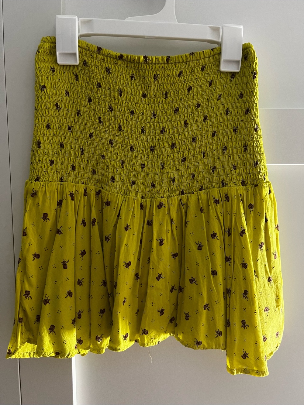 Kimchi Blue Yellow Floral Tube Top